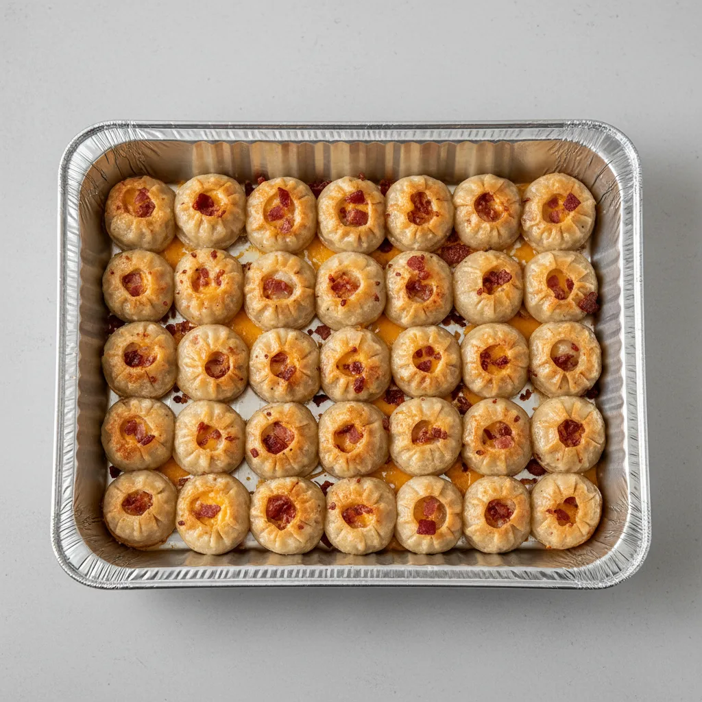 Dumplings Bacon Cheeseburger (full Tray) Dumplings Bacon Cheeseburger (full Tray)