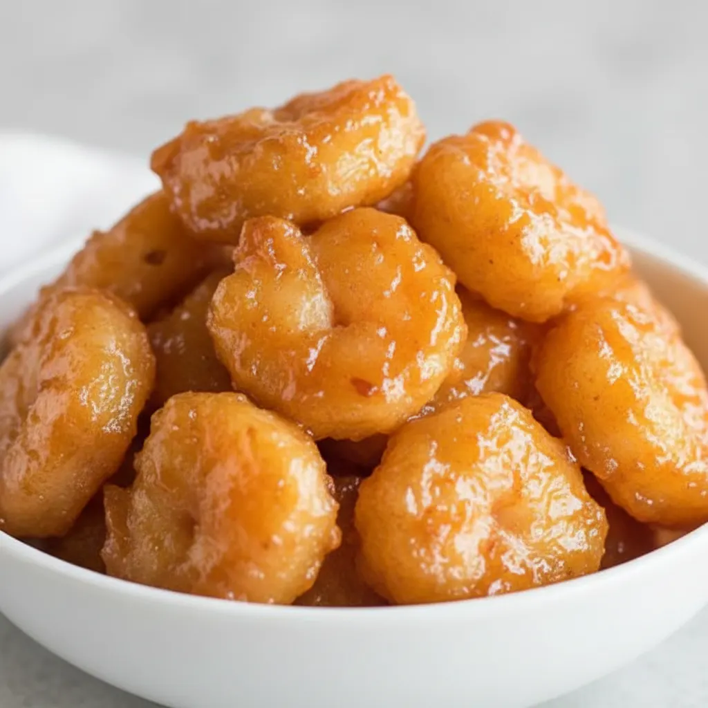 Crispy Tempura Shrimp Bites — Orange Ginger Crispy Tempura Shrimp Bites — Orange Ginger