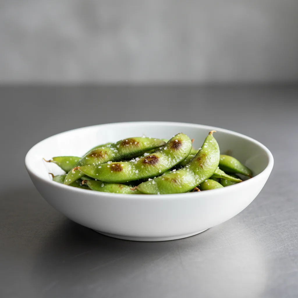 Blistered Edamame - Side Blistered Edamame - Side