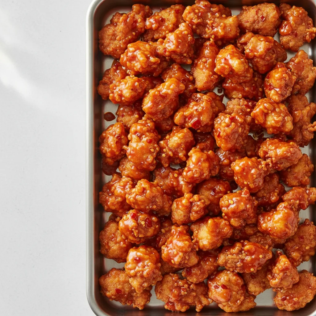 Firecracker Tempura Plant-based Chicken (full Tray) Firecracker Tempura Plant-based Chicken (full Tray)