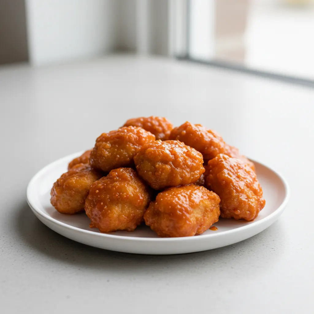 Korean Spice Tempura Plant-based Chicken (half Tray) Korean Spice Tempura Plant-based Chicken (half Tray)