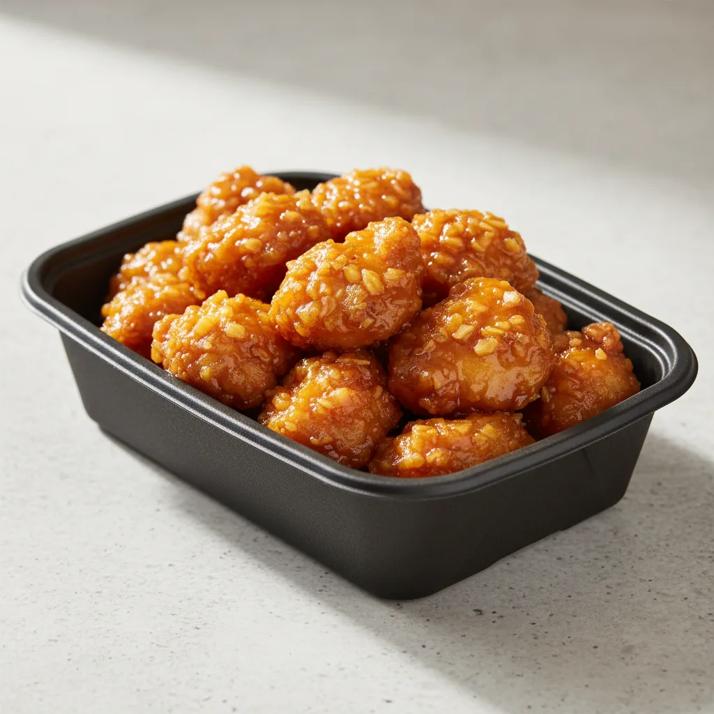 Orange Ginger Tempura Plant-based Chicken (half Tray) Orange Ginger Tempura Plant-based Chicken (half Tray)