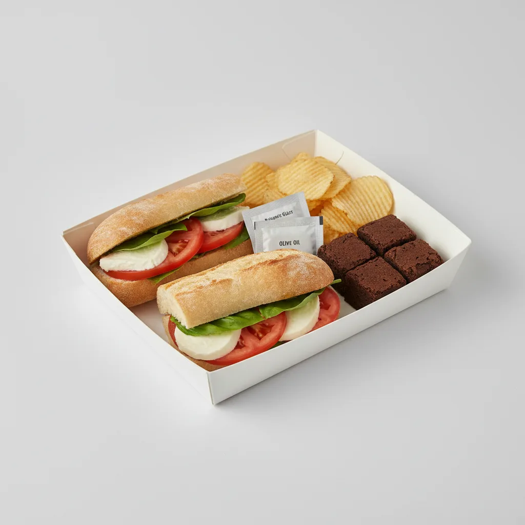 Caprese Sandwich Boxed Lunch Caprese Sandwich Boxed Lunch