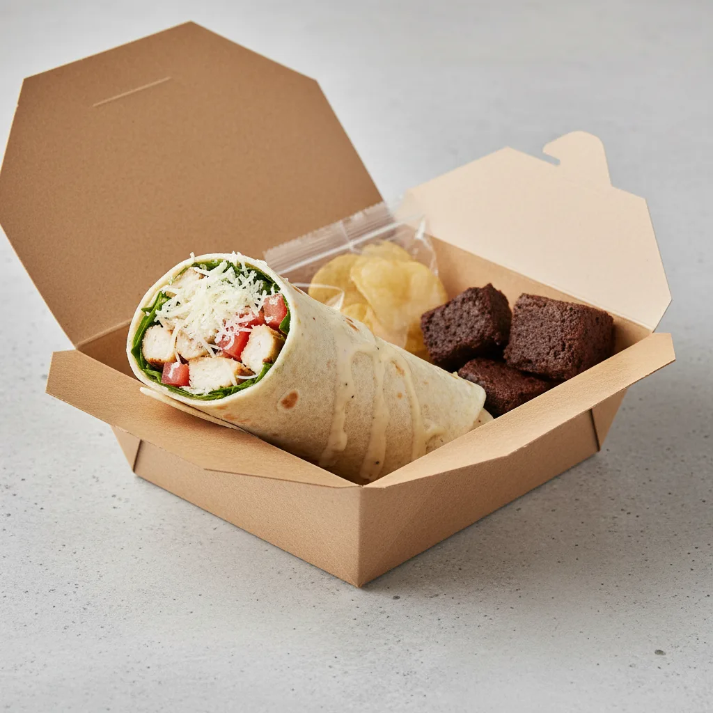 Chicken Caesar Wrap Boxed Lunch Chicken Caesar Wrap Boxed Lunch