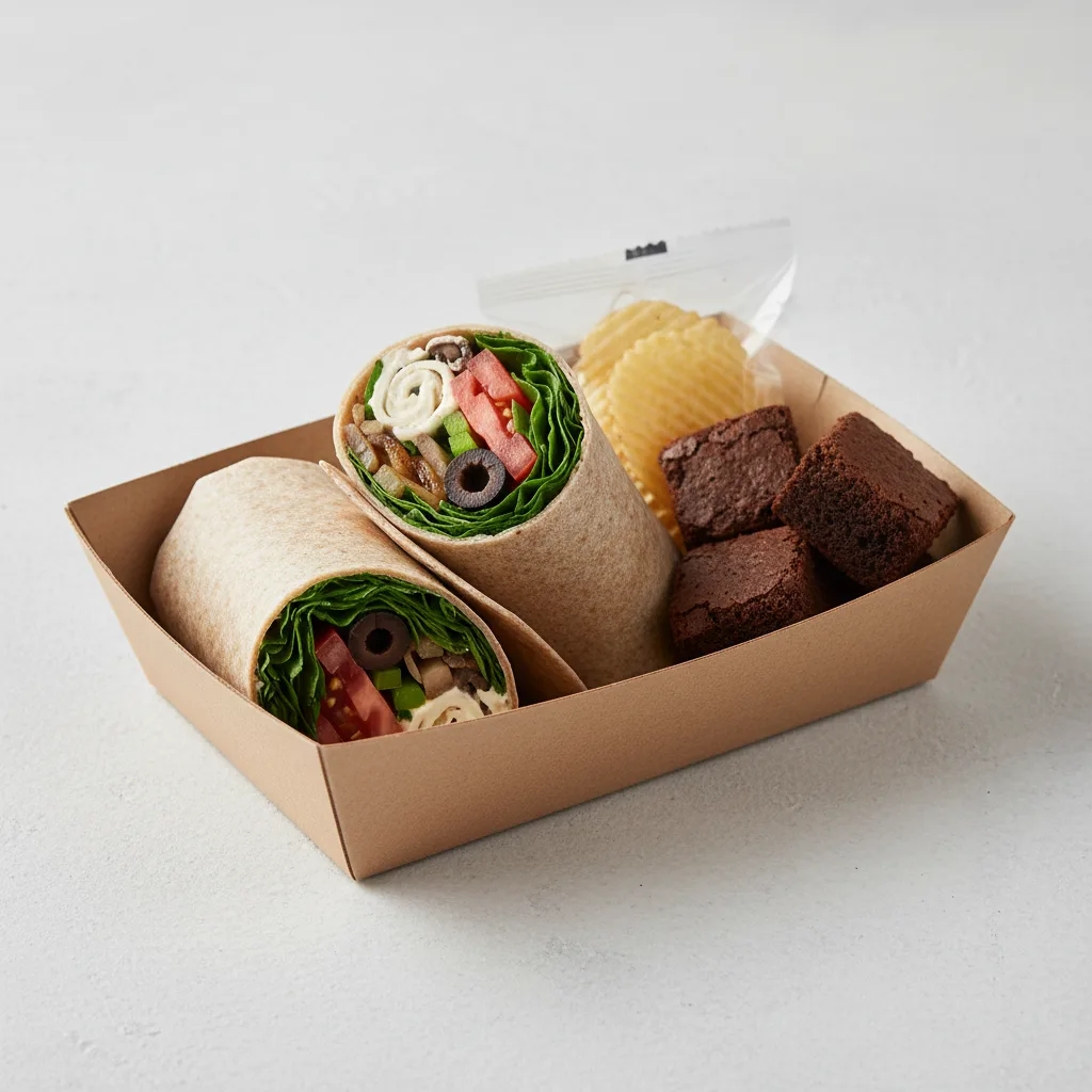 Cold Veggie Wrap Boxed Lunch Cold Veggie Wrap Boxed Lunch