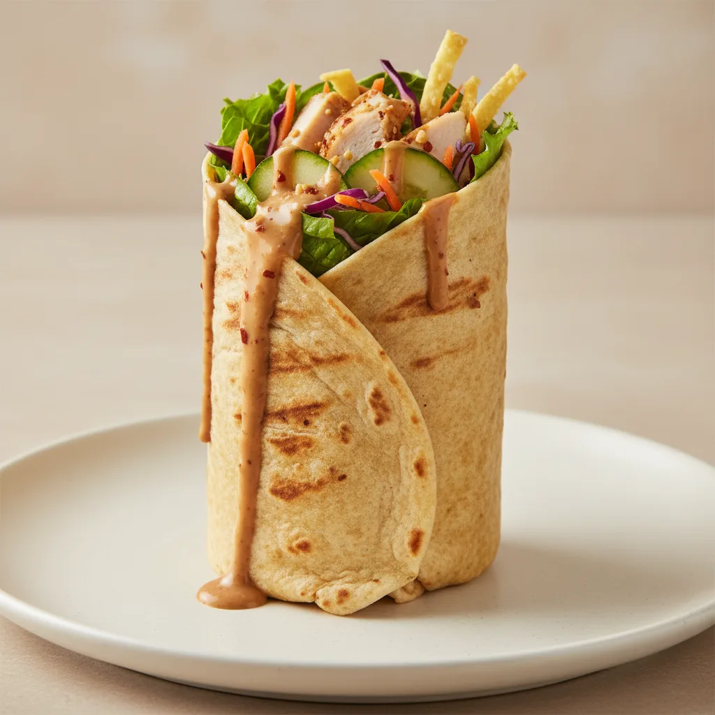 Thai Chicken Crunch Wrap
