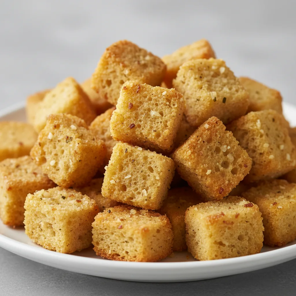 Garlic Butter Croutons