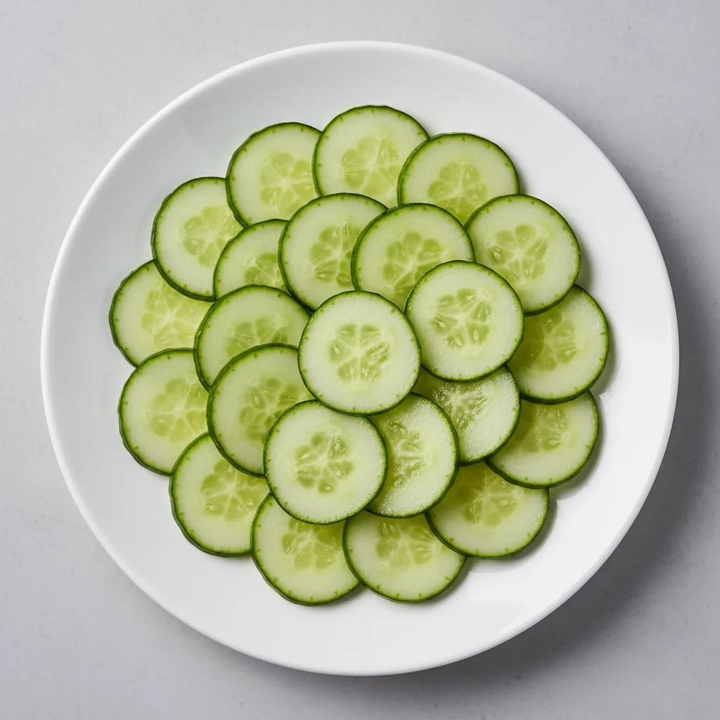 Sliced Cucumbers