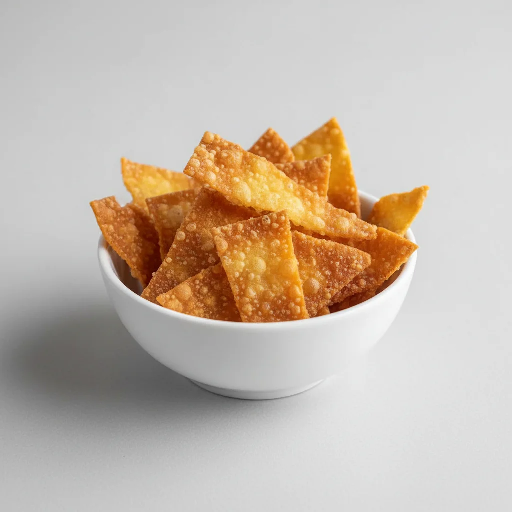 Crunchy Wonton Strips