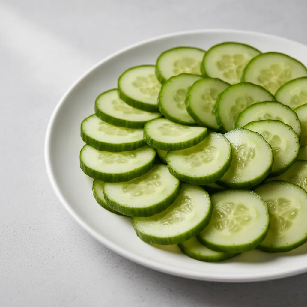 Sliced Cucumbers Sliced Cucumbers