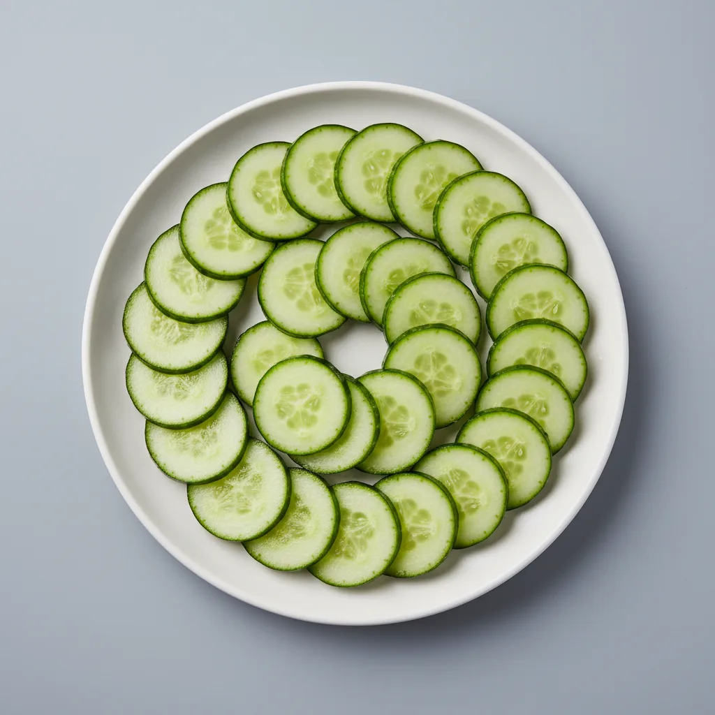 Sliced Cucumbers Sliced Cucumbers