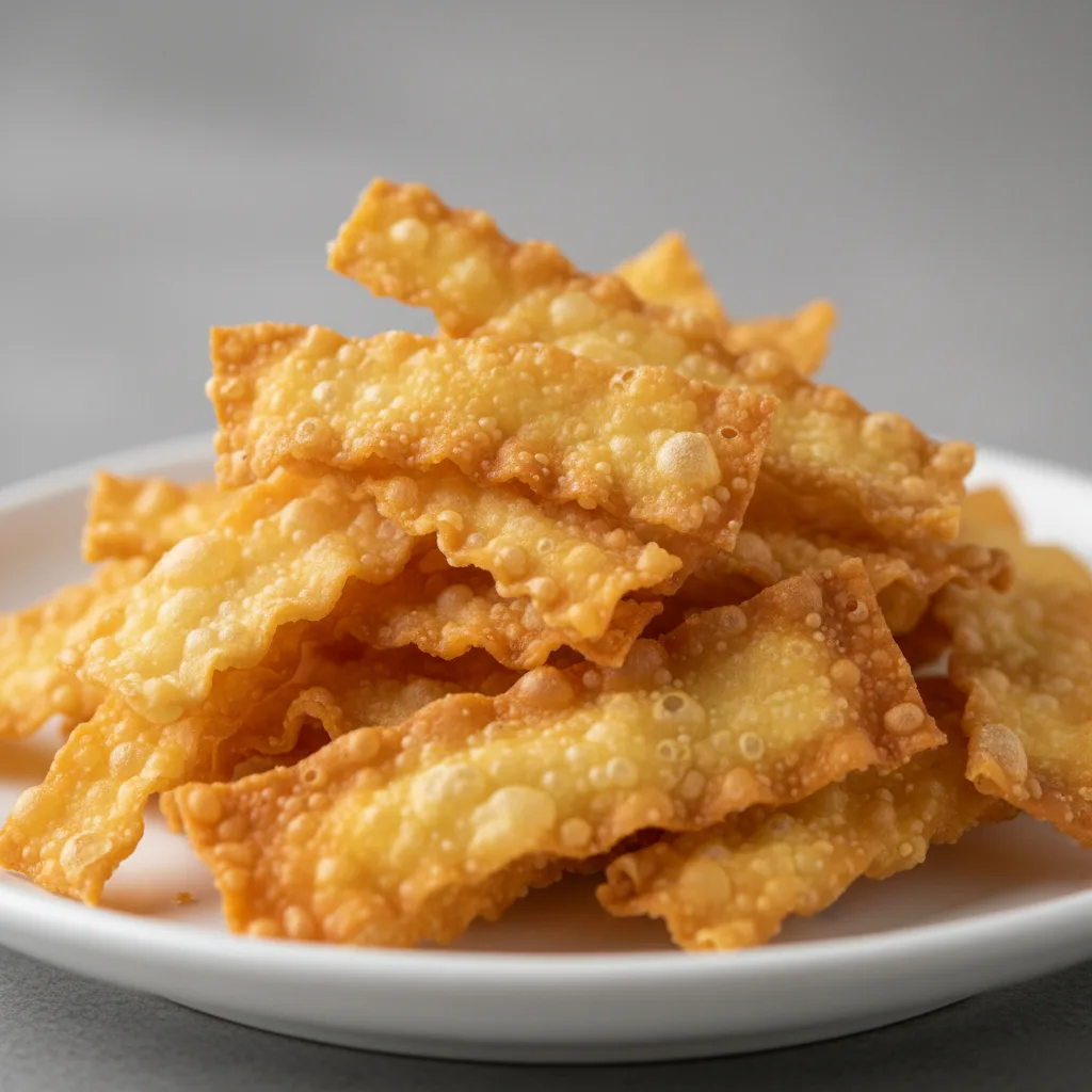 Crunchy Wonton Strips Crunchy Wonton Strips