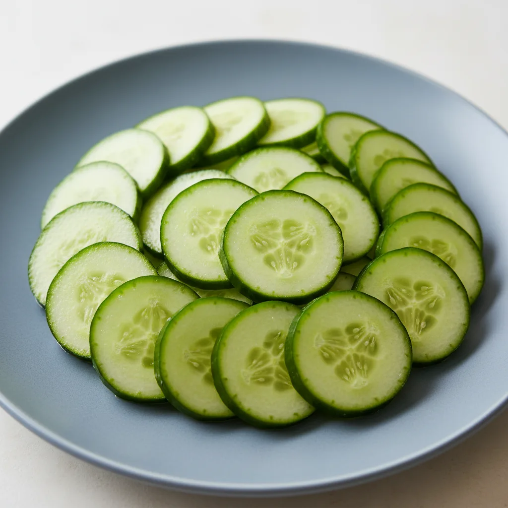 Sliced Cucumbers Sliced Cucumbers
