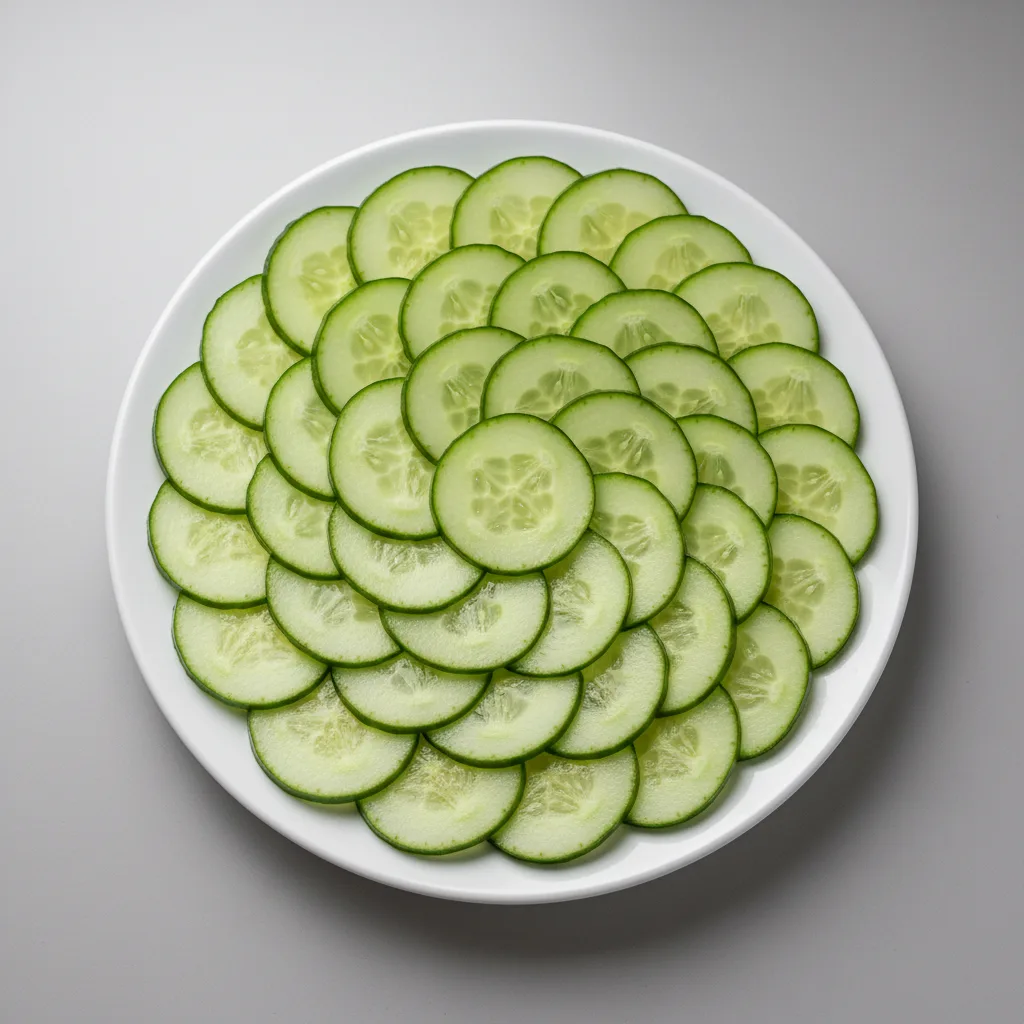 Sliced Cucumbers Sliced Cucumbers