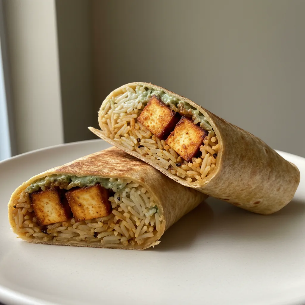 Paneer Masala Burrito