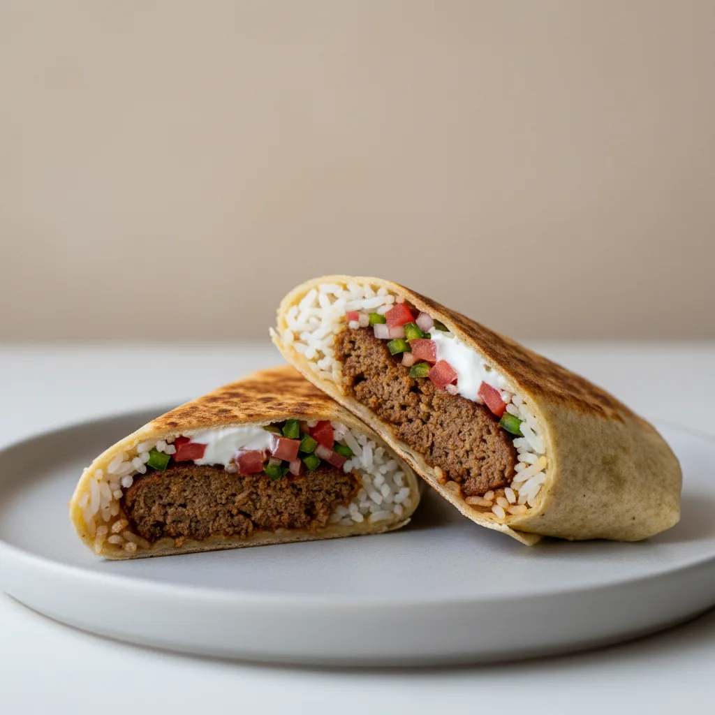 Lamb Boti-roti Burrito