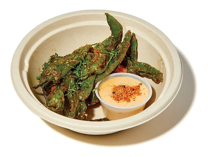 Blistered Shishito Peppers