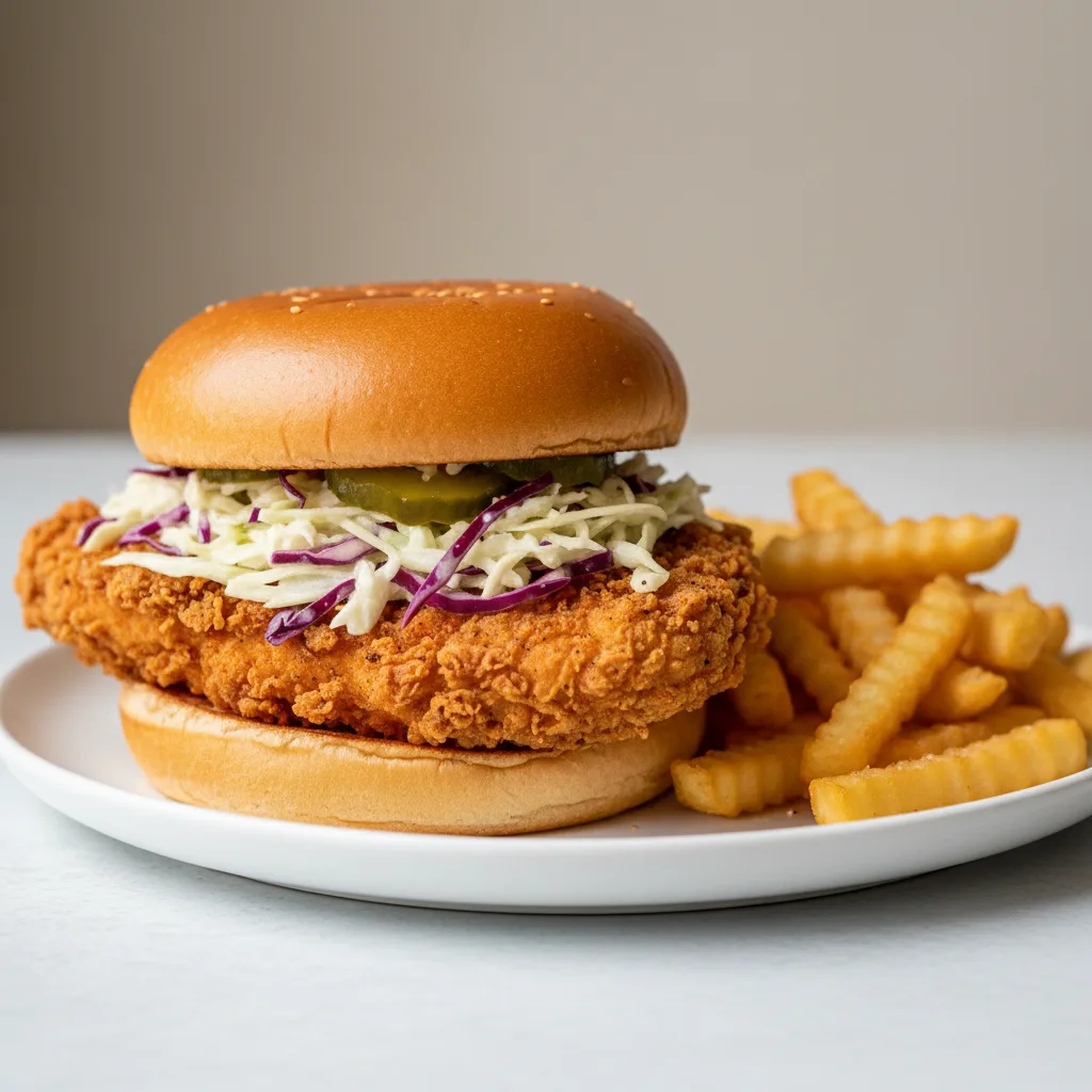 Fried Chicken Burger Fried Chicken Burger