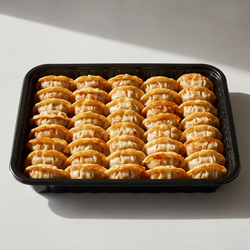Dumplings Korean Bbq Ribeye (half Tray) Dumplings Korean Bbq Ribeye (half Tray)