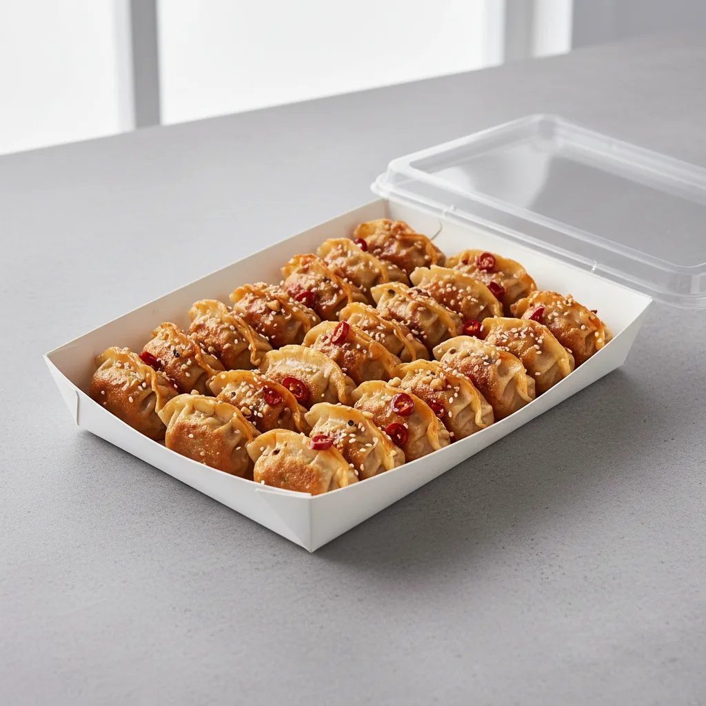 Dumplings Kung Pao Chicken (half Tray) Dumplings Kung Pao Chicken (half Tray)
