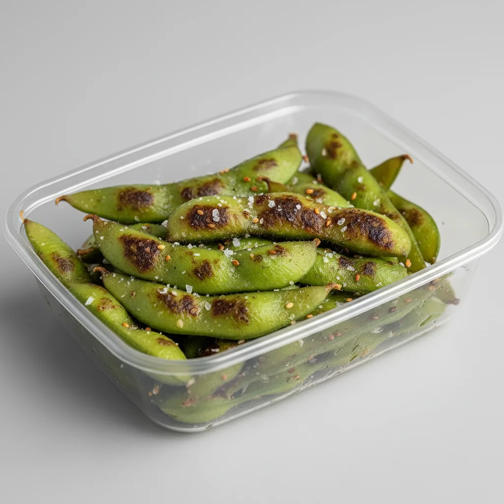 Blistered Edamame (half Tray) Blistered Edamame (half Tray)