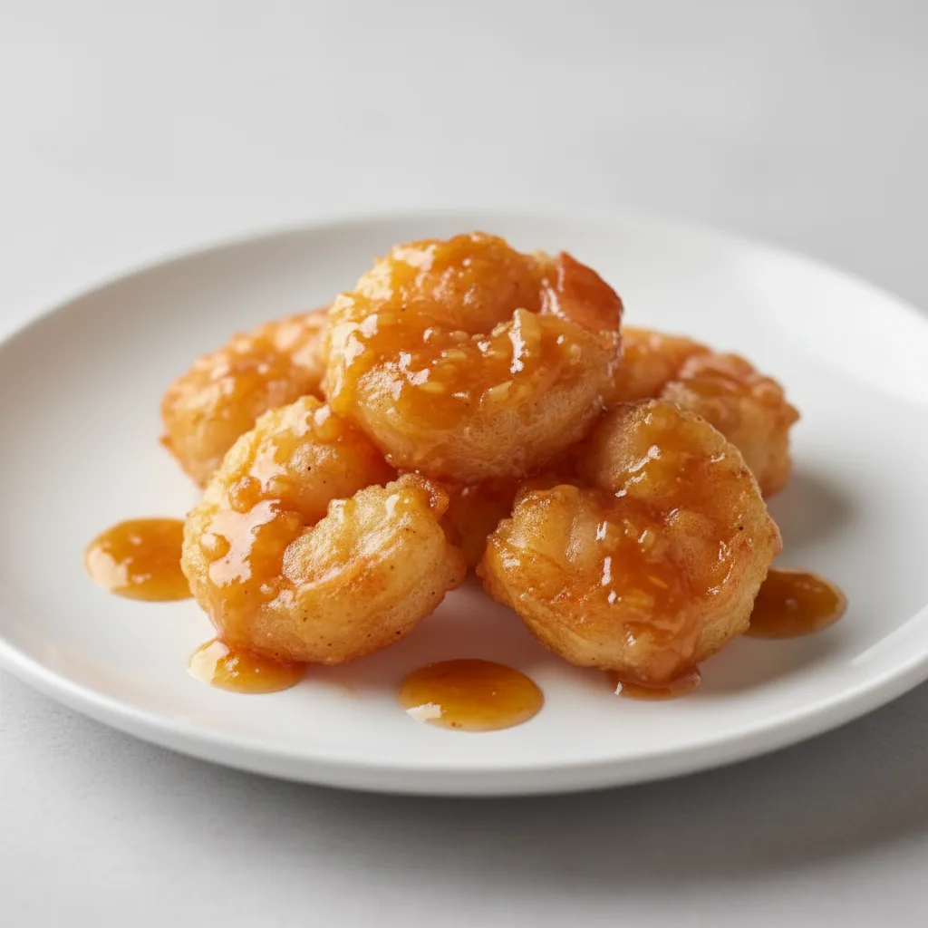 Crispy Tempura Shrimp Bites — Orange Ginger Crispy Tempura Shrimp Bites — Orange Ginger
