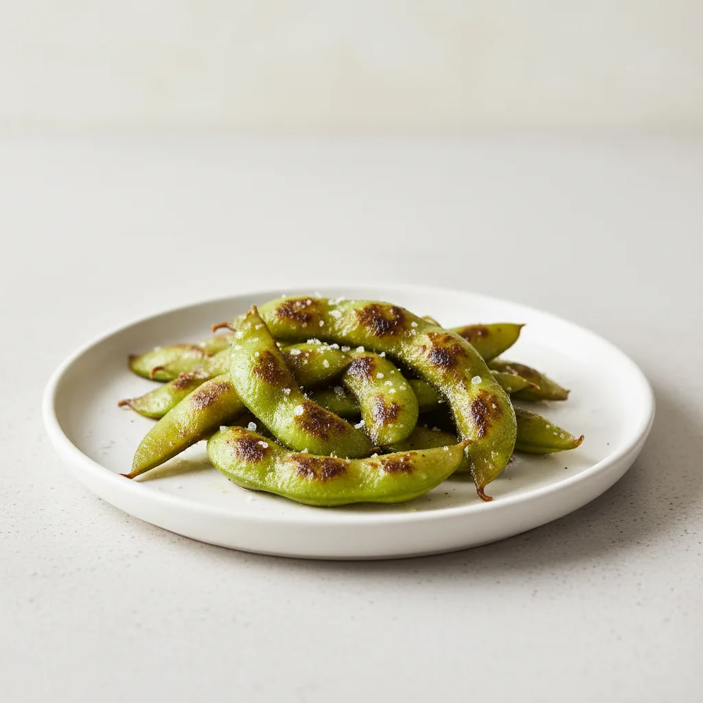 Blistered Edamame - Side Blistered Edamame - Side
