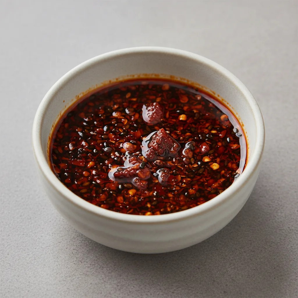 Black Sesame Chili Oil Black Sesame Chili Oil