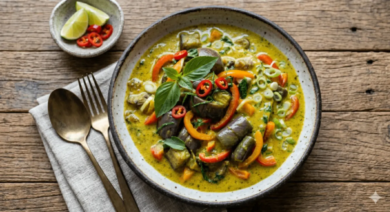 Yellow Curry (Eggplant)