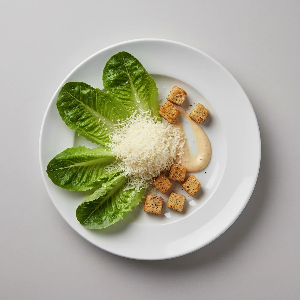 Deconstructed Caesar Salad Deconstructed Caesar Salad