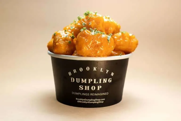 Crispy Tempura Chicken Bites — Orange Ginger