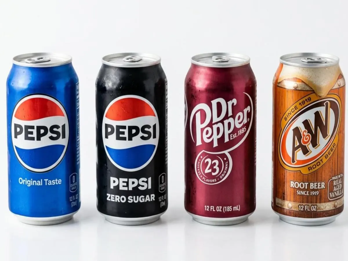Assorted Individual Sodas Cans