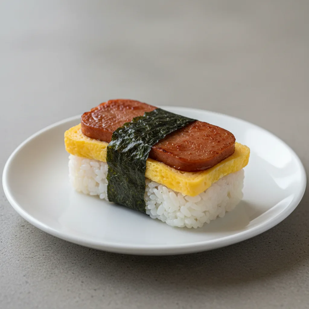 Egg & Spam Musubi Egg & Spam Musubi