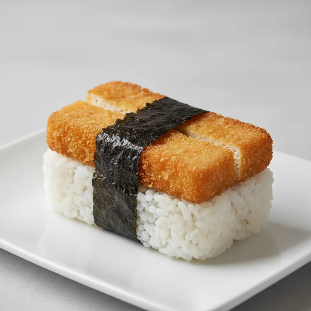 Tofu Katsu Musubi Tofu Katsu Musubi