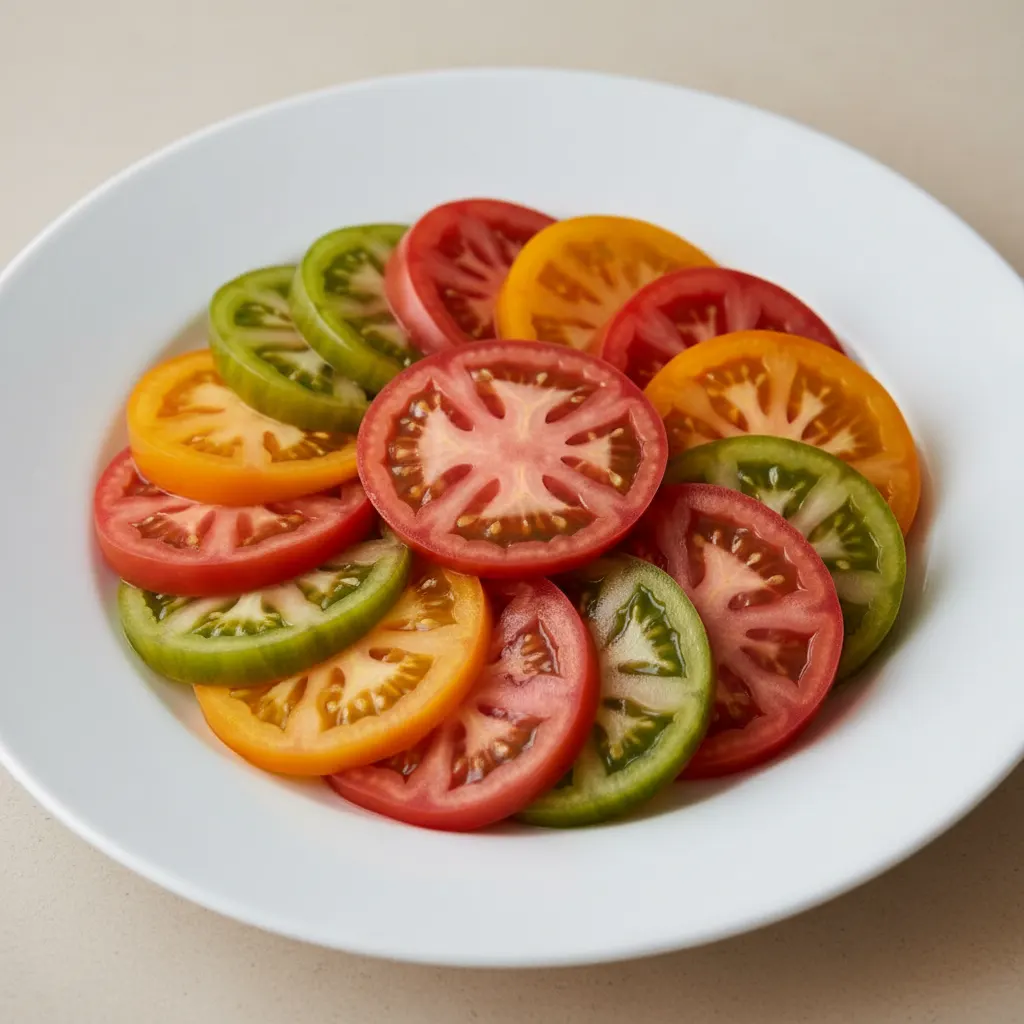 Sliced Heirloom Tomato