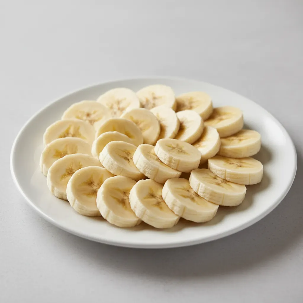 Sliced Bananas