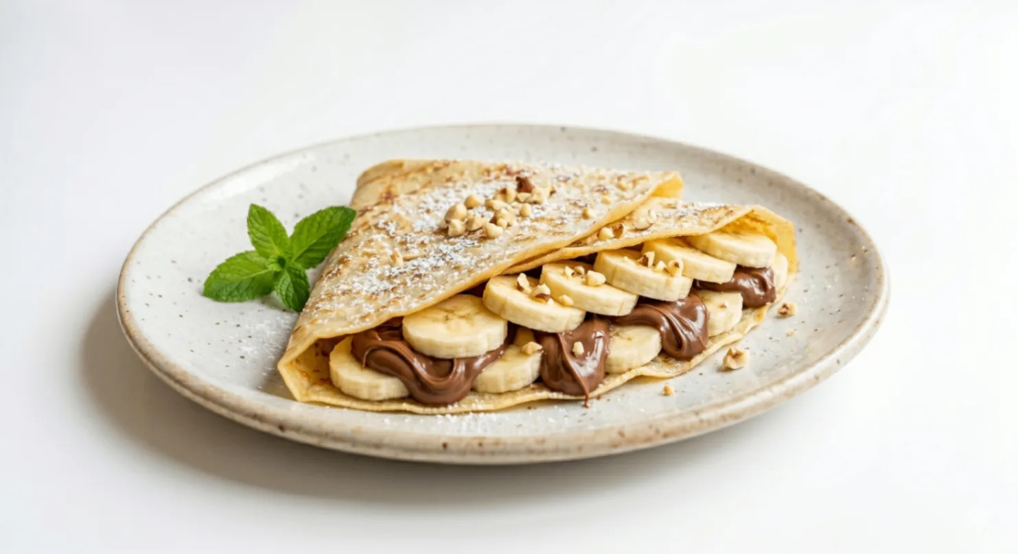 Banana with Coconut Dark Chocolate Ganache