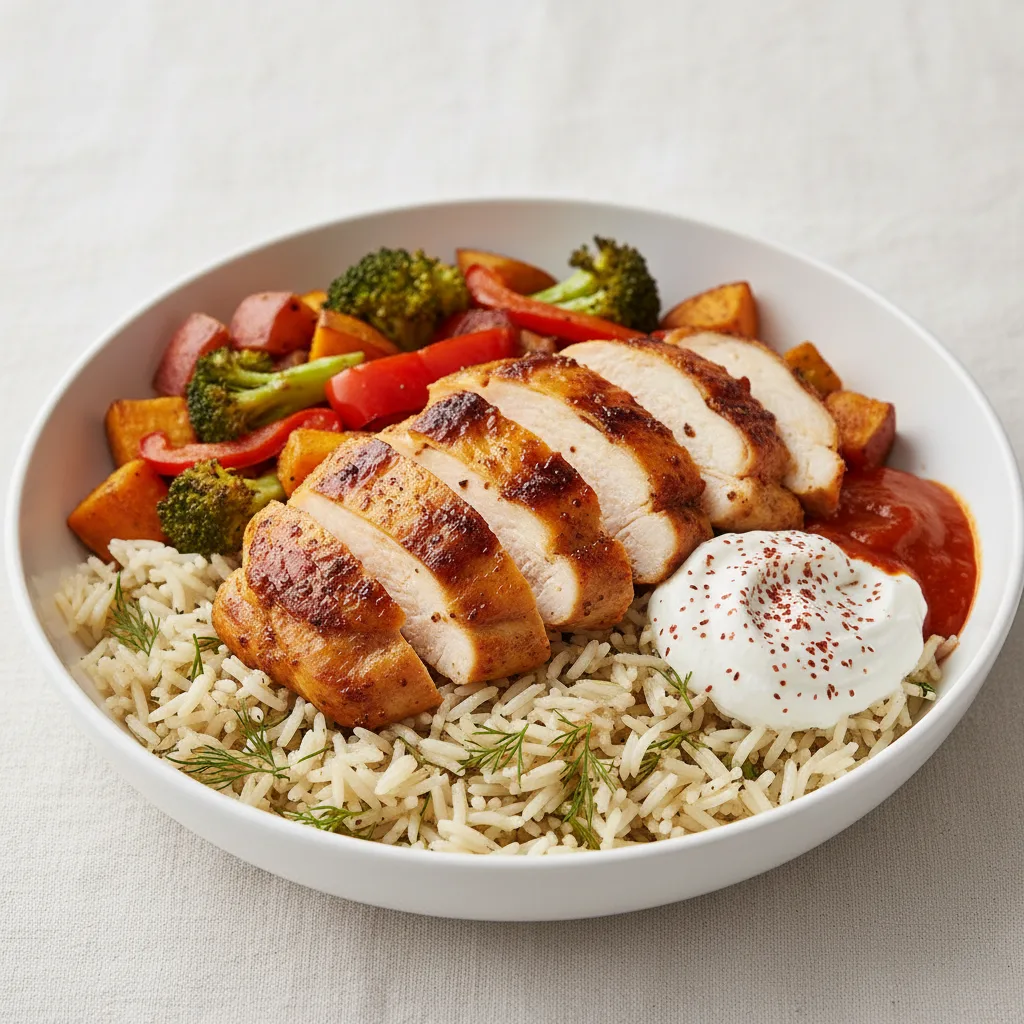 Organic Chicken Rice Bowl Organic Chicken Rice Bowl