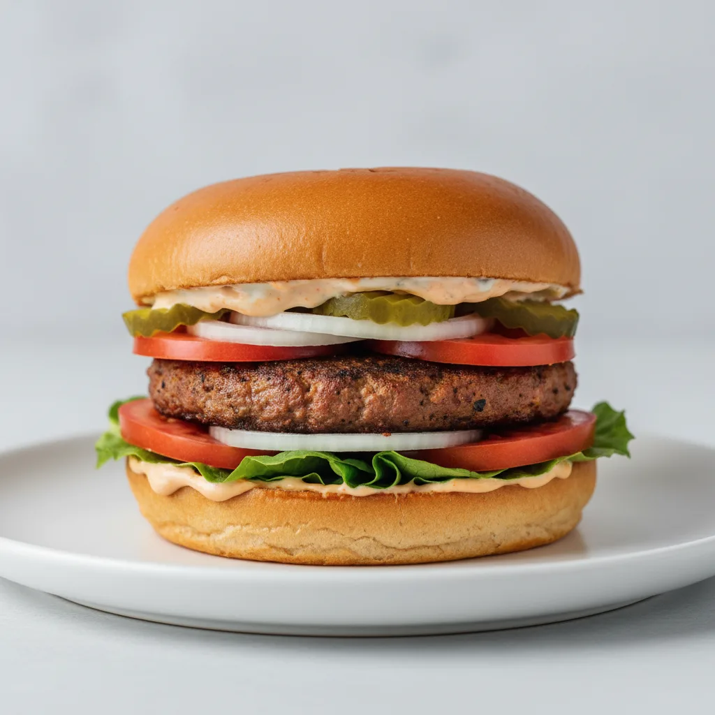 Vegan Impossible Burger Vegan Impossible Burger