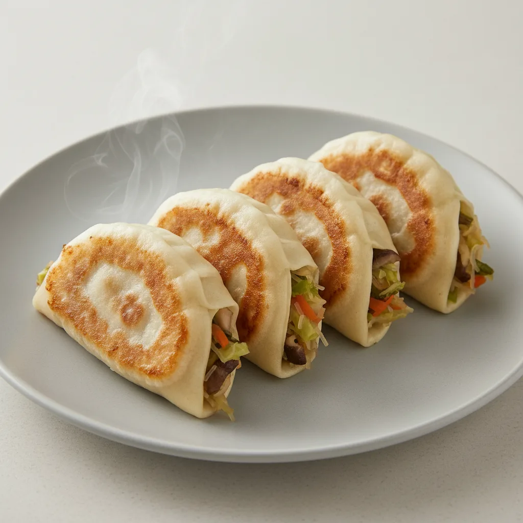 Vegetable Pan-Fried Buns Vegetable Pan-Fried Buns