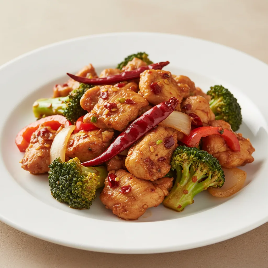 Stir-Fried Spicy Chicken Stir-Fried Spicy Chicken