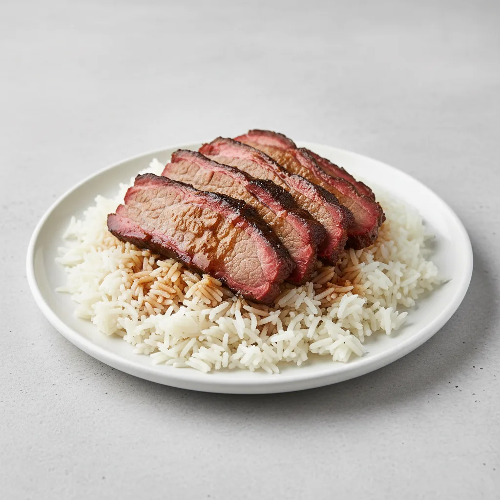 Braised Beef Brisket Rice Braised Beef Brisket Rice