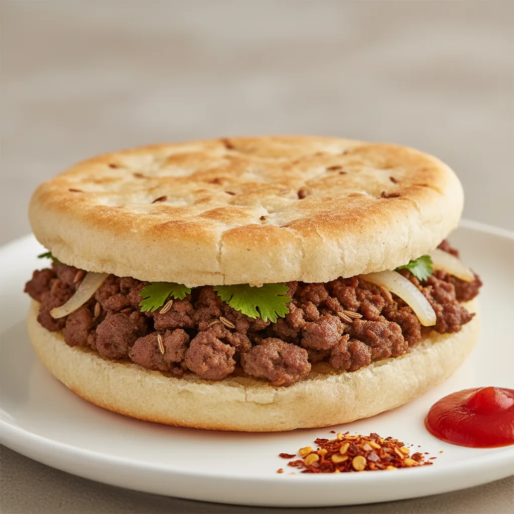 Cumin Beef Burger Cumin Beef Burger