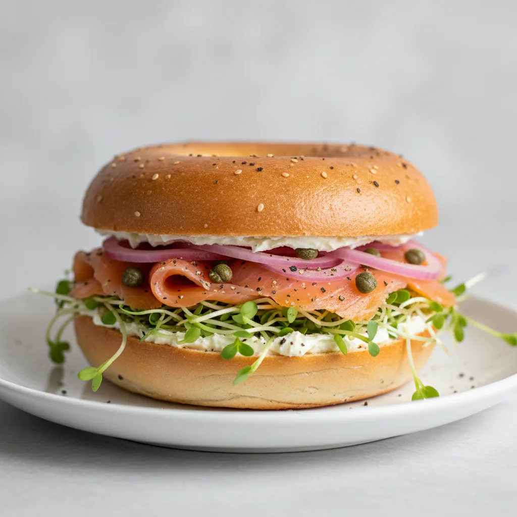 Lieng's Bagel Sandwich Lieng's Bagel Sandwich