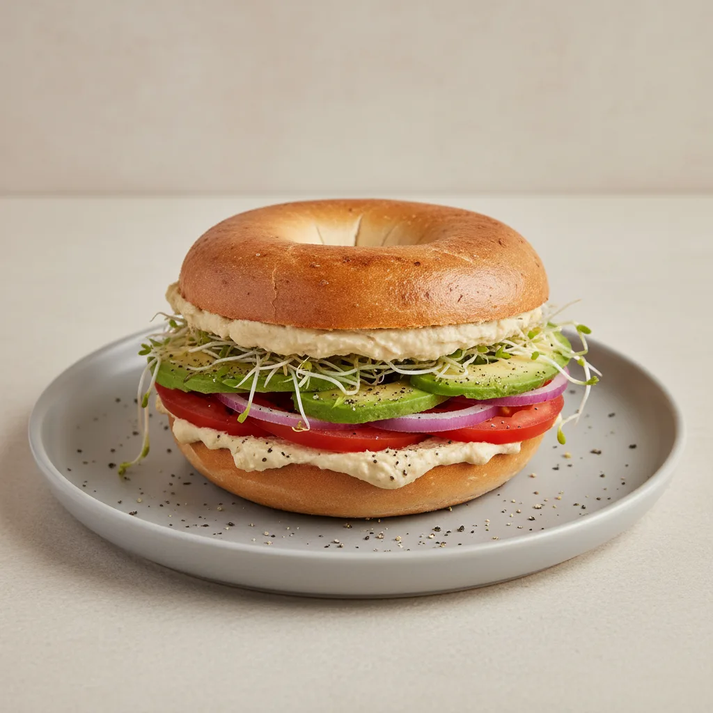 Hummus Becky's Bagel Hummus Becky's Bagel