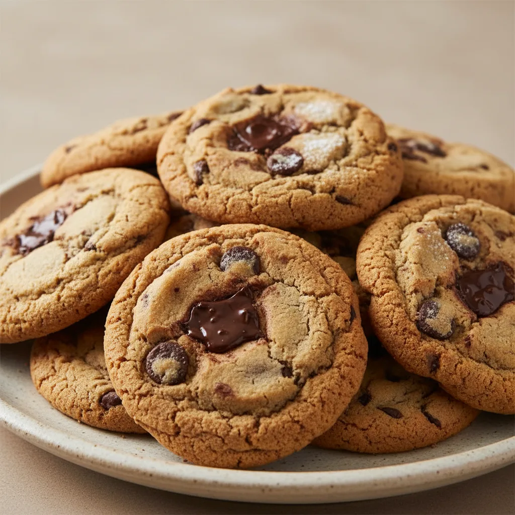 Freshly Baked Chocolate Chip Cookies
