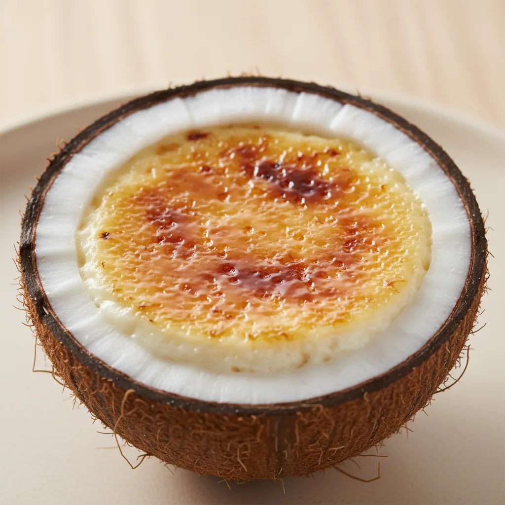 Creme Brulee Coconut Creme Brulee Coconut