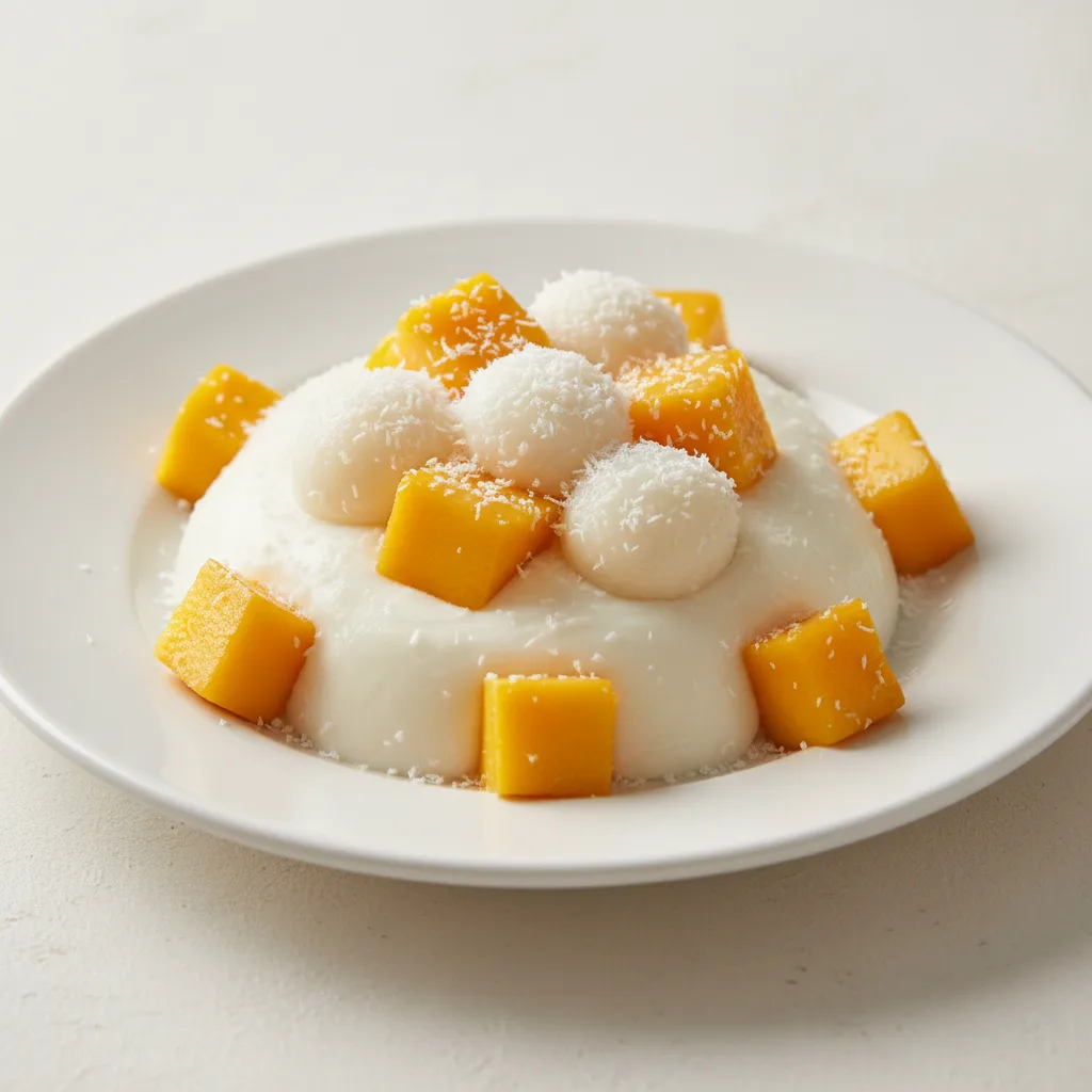 Mango Mochi Coconut Mango Mochi Coconut