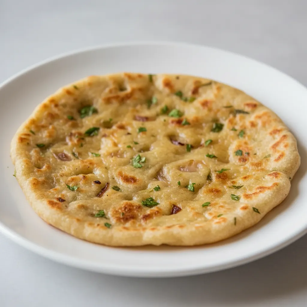 Onion Cilantro Kulcha Onion Cilantro Kulcha