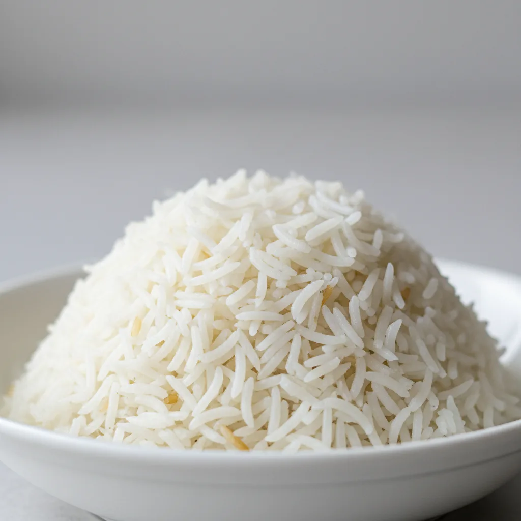 Steamed Basmati Rice Steamed Basmati Rice
